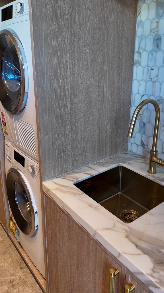 Laundry — Marble Bench