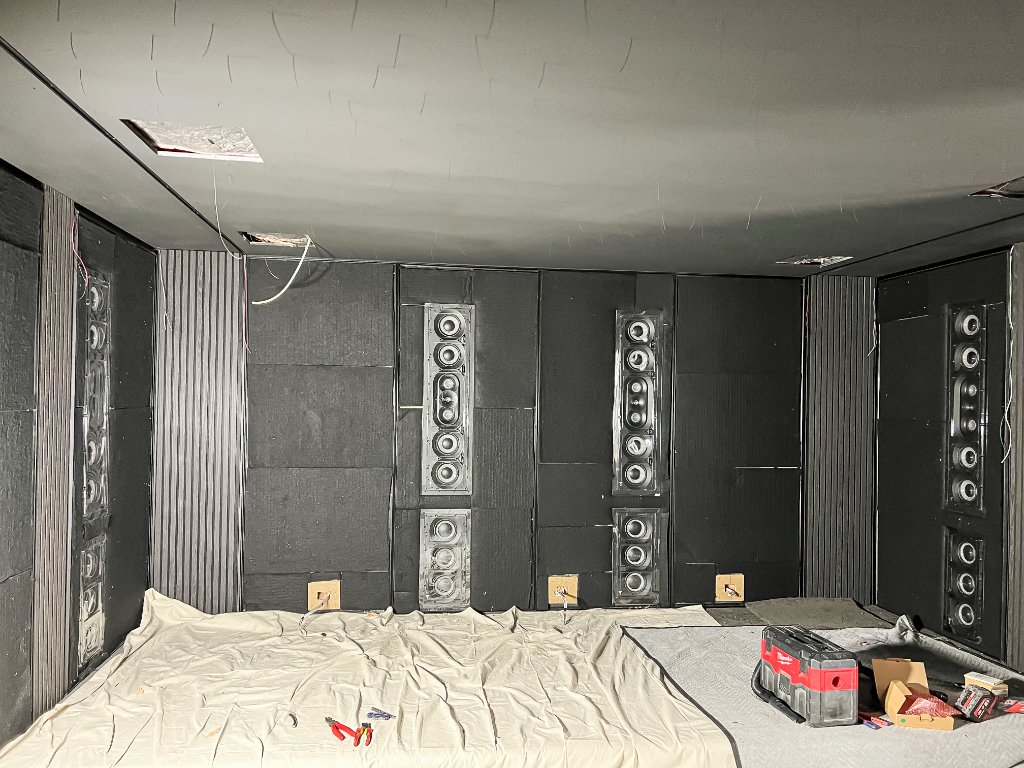 Focal Speaker Array Positioned