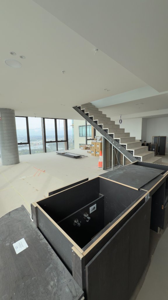 Staircase & Kitchen Pre-Marble
