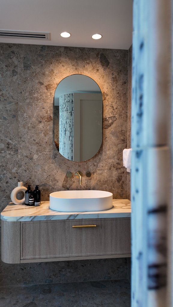 Bathroom — Backlit Mirror
