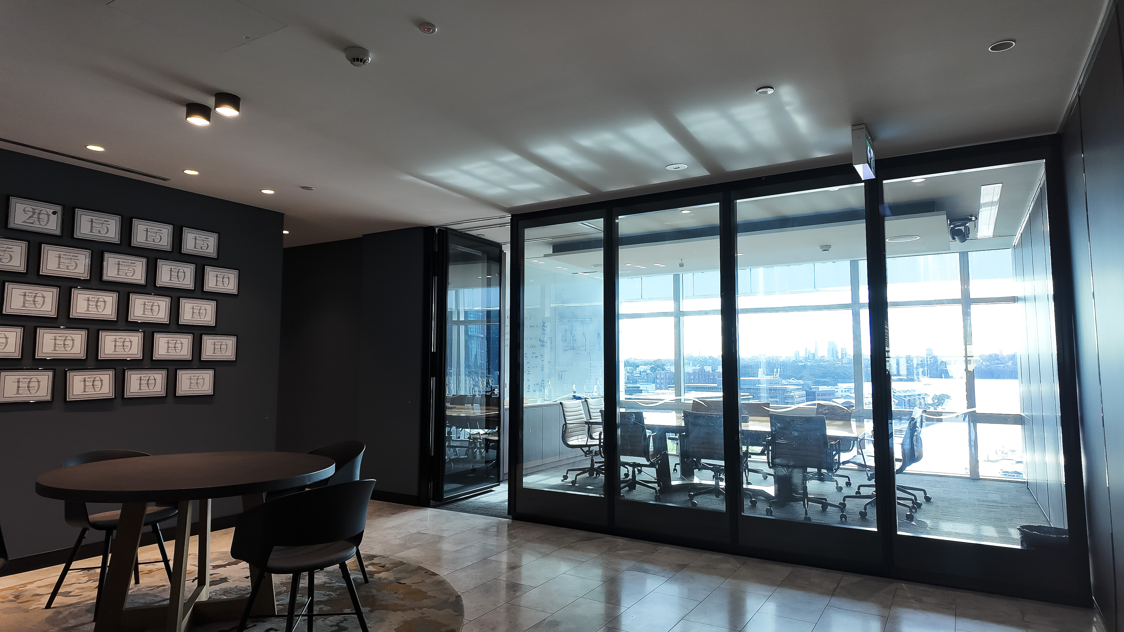 Office Corridor & Meeting Rooms