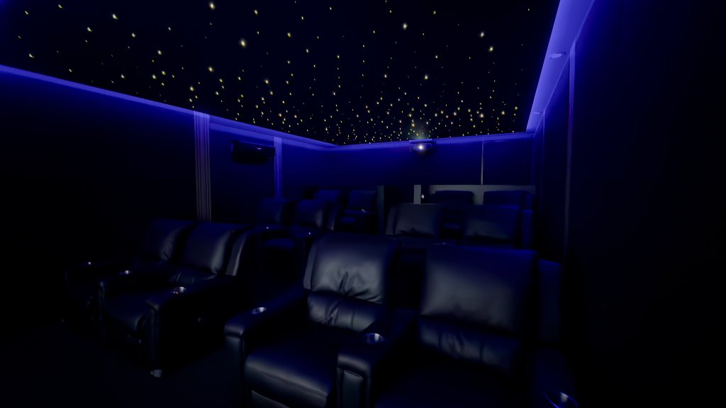 Theatre Room — Seating Layout