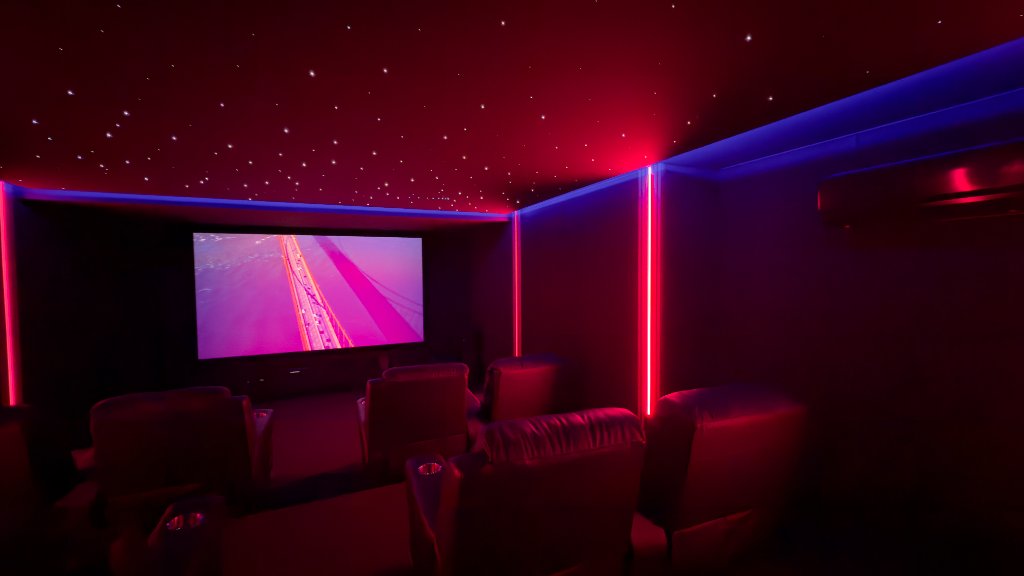 Theatre — Red Wide Angle