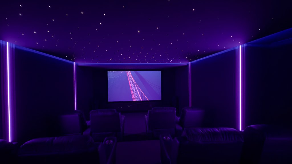 Theatre — Purple LED Full Room