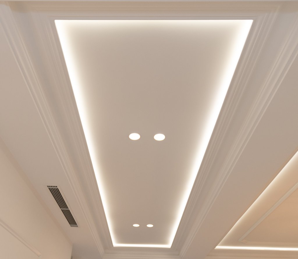 Lighting — Chandelier & Skylight