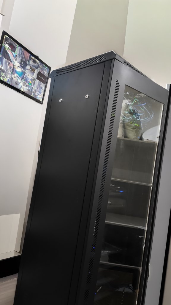 Equipment Rack — Networking & Control