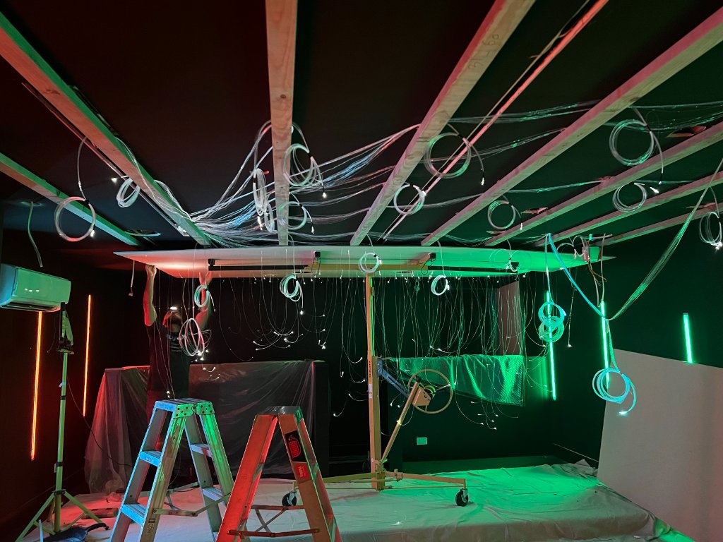 Construction — Side Wall Acoustic Treatment