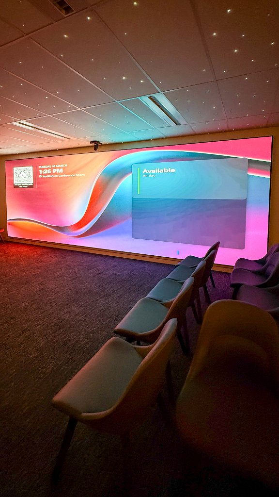 Auditorium — LED Wall Close Up