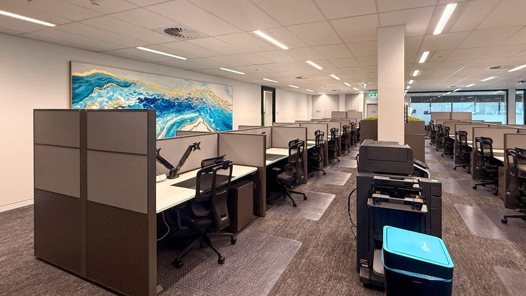 Open Office — Full Seating View