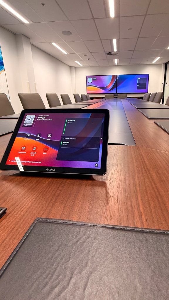 Executive Boardroom — Full Room View