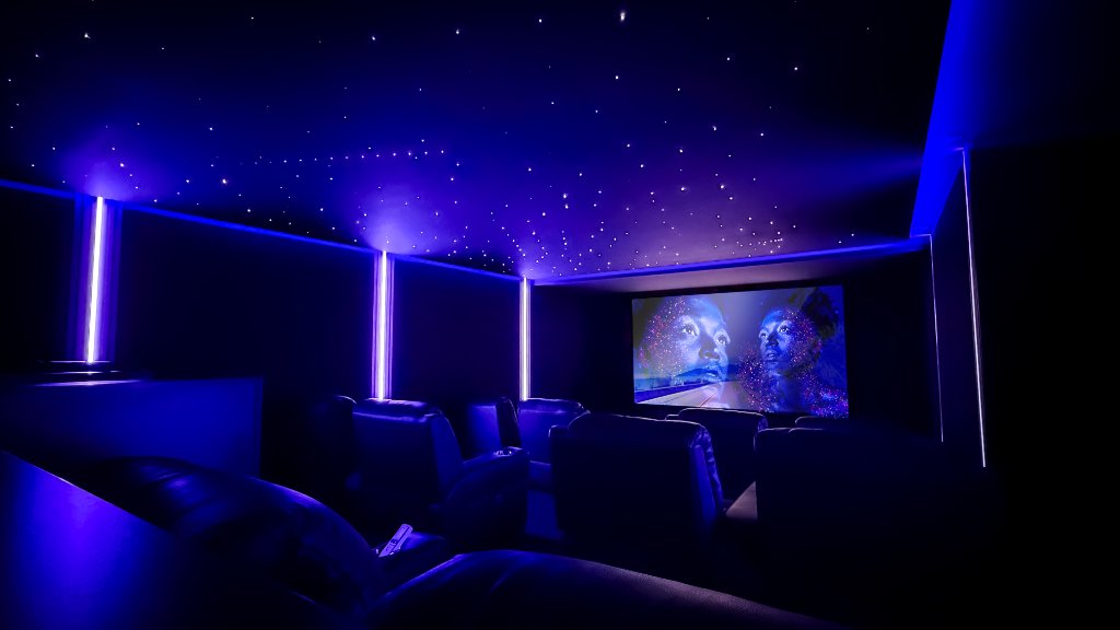 Theatre — Blue Purple Full Room