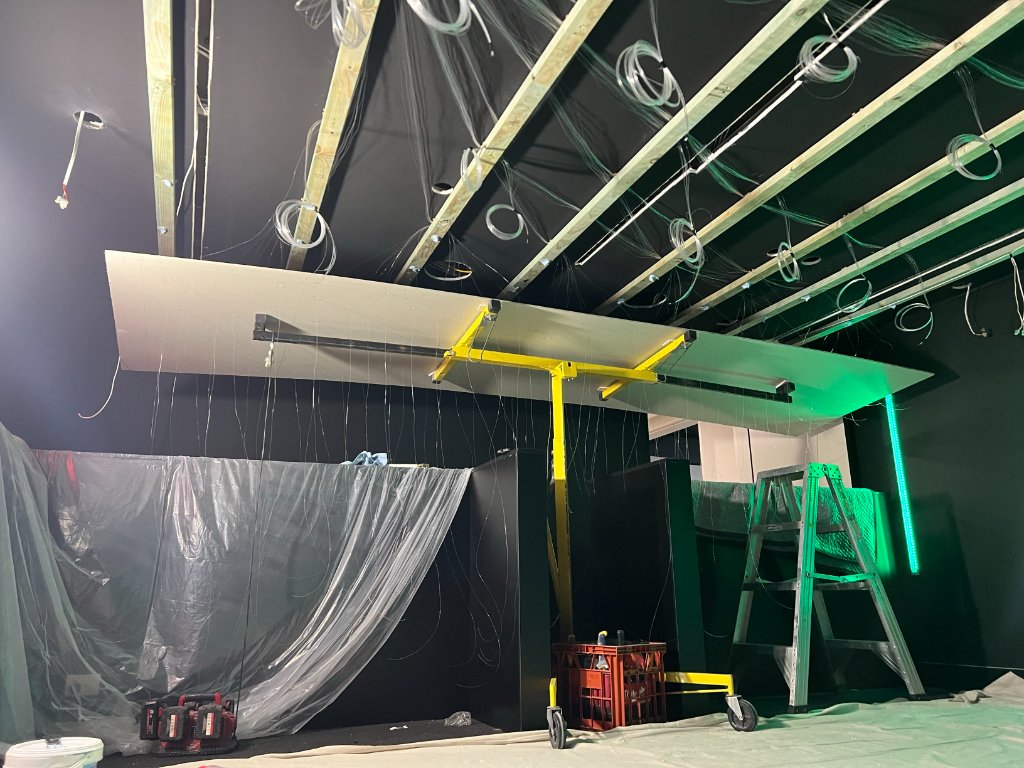 Construction — Acoustic Wall Progress