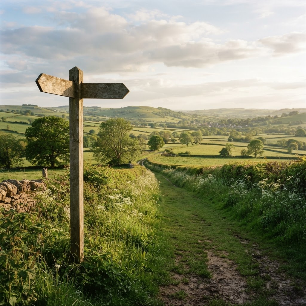 Public Footpath & Rights of Way Map UK