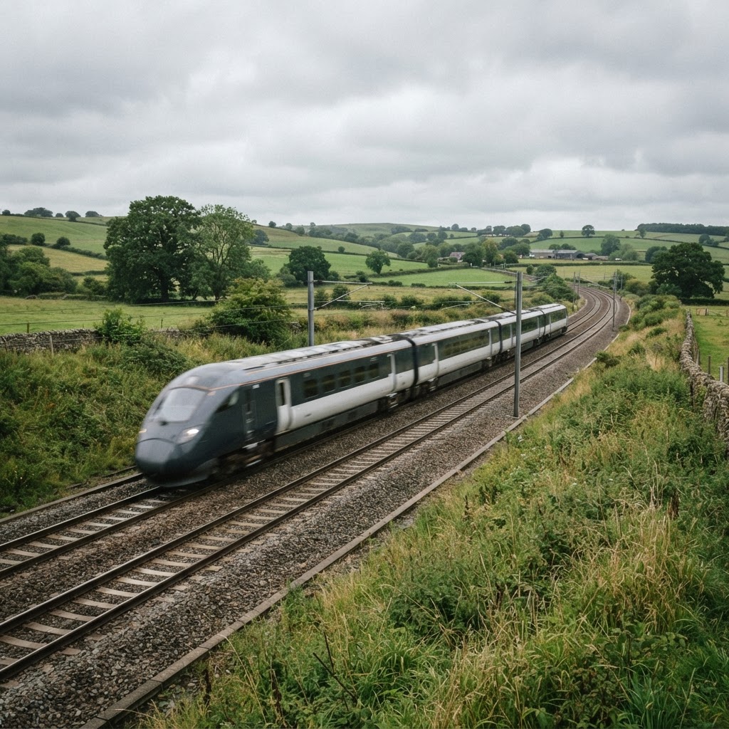 Free Interactive UK Transport Map - Railways, Roads & HS2
