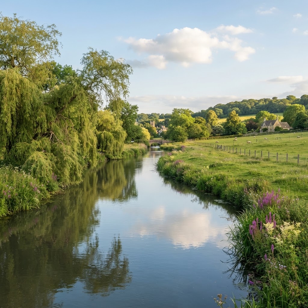 Free Interactive UK Rivers & Lakes Map