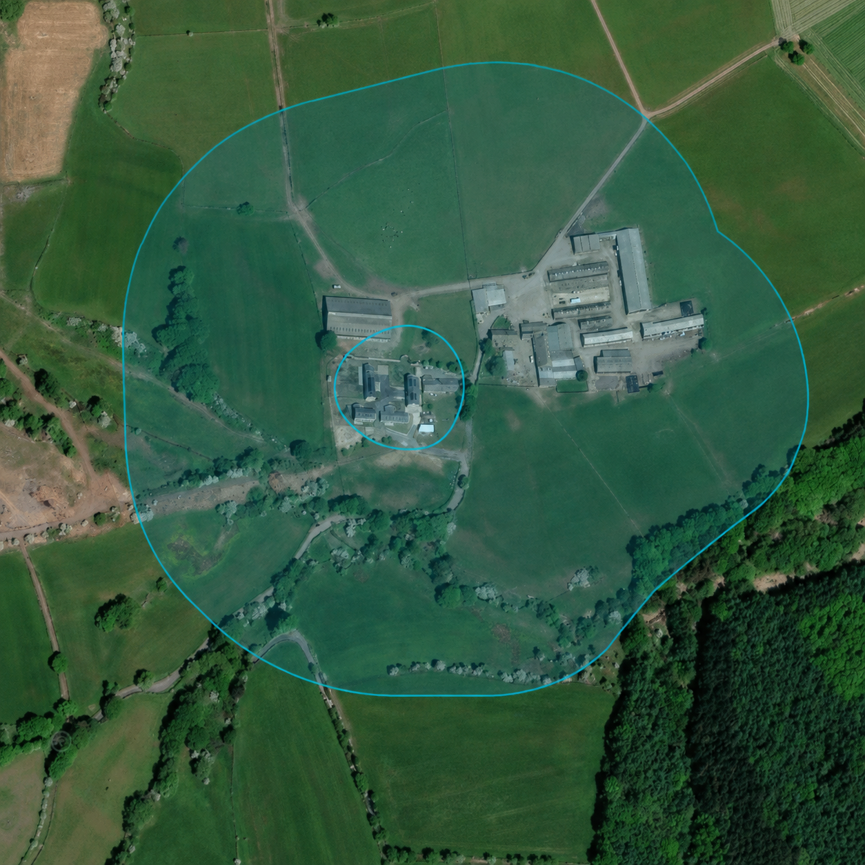 Source Protection Zones on the Maplify map