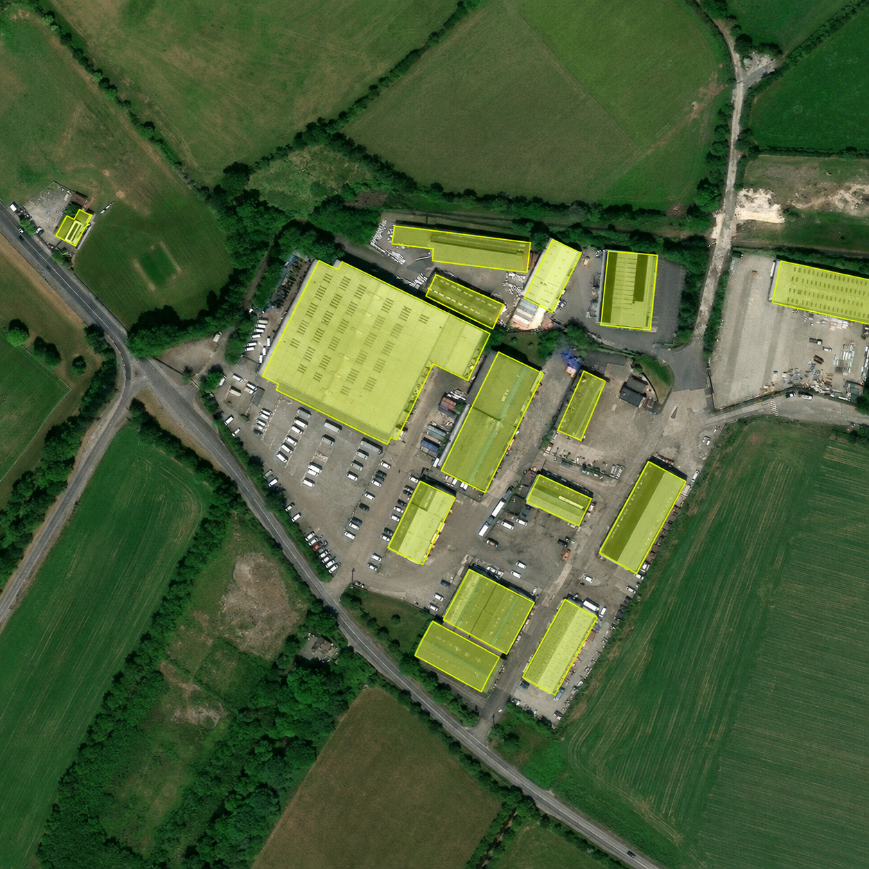 Land Registry Boundaries on the Maplify map