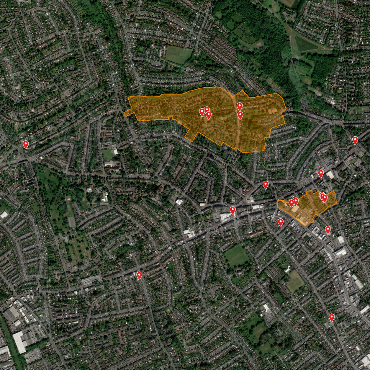 Listed Buildings on the Maplify map