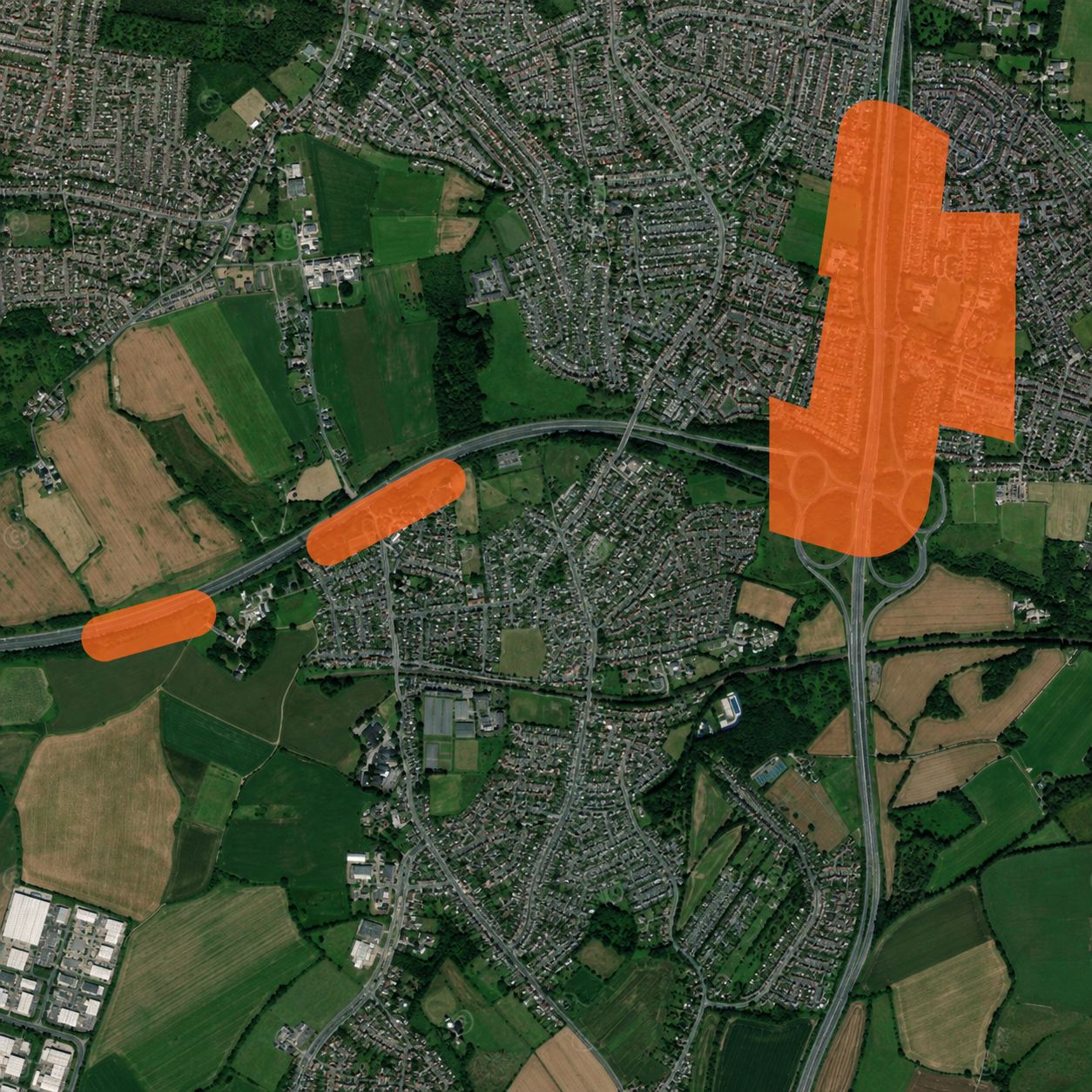 Road Traffic Noise on the Maplify map