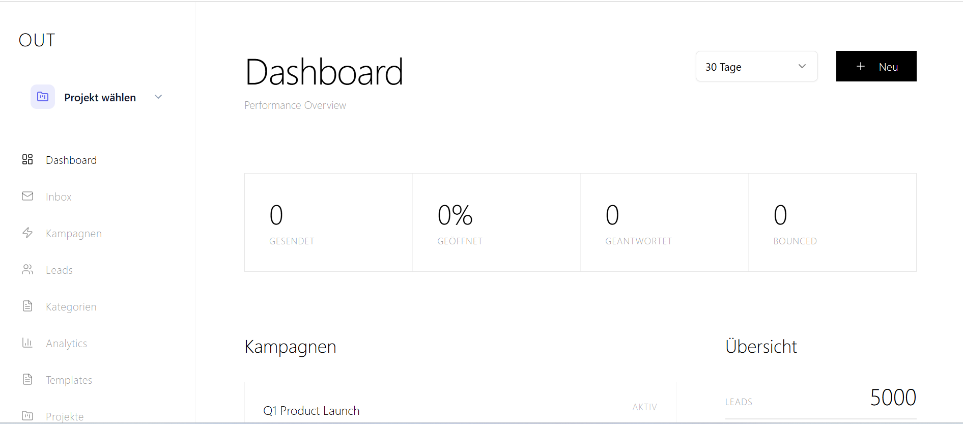 Reacher template preview
