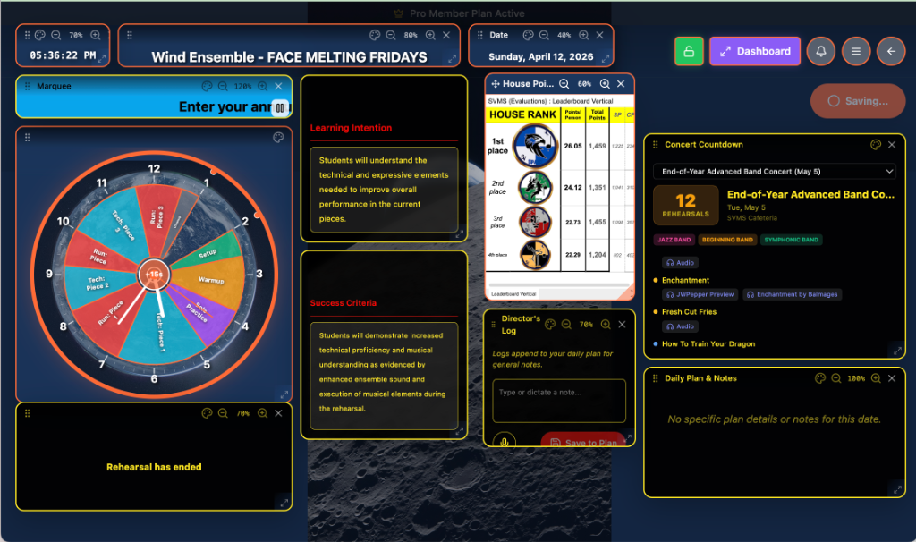 Dashboard Mode