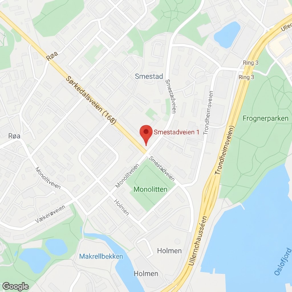 Smestadveien 1 - Parkeringsplass
