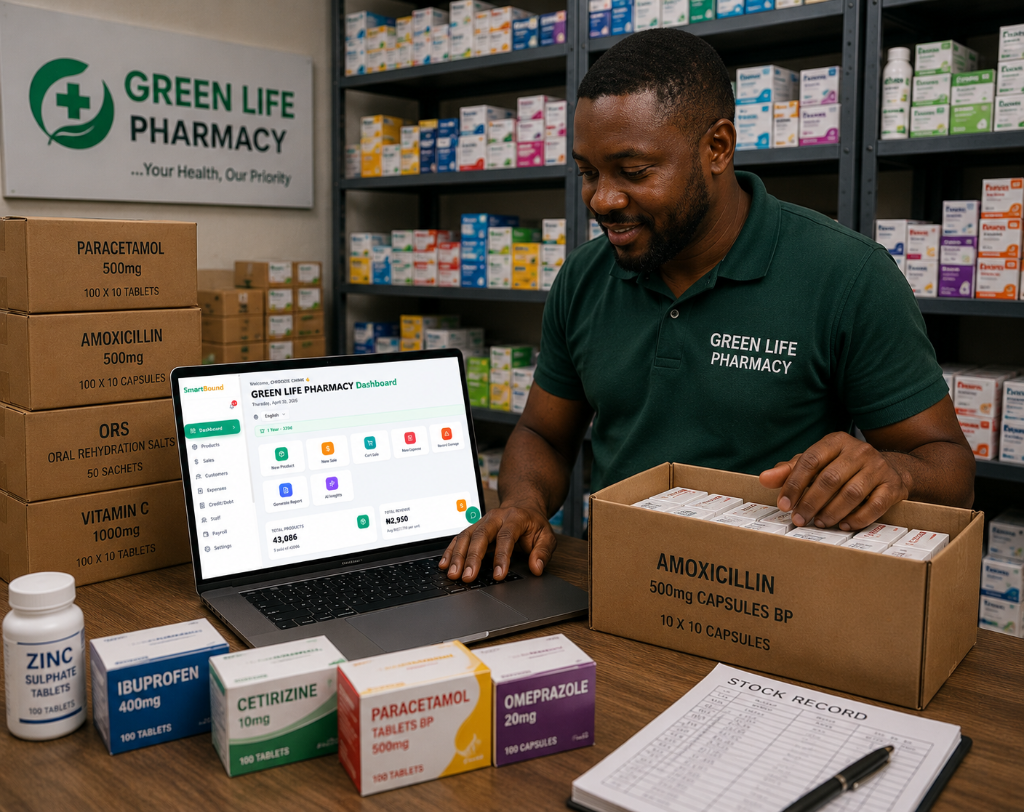 Business owner using SmartBound