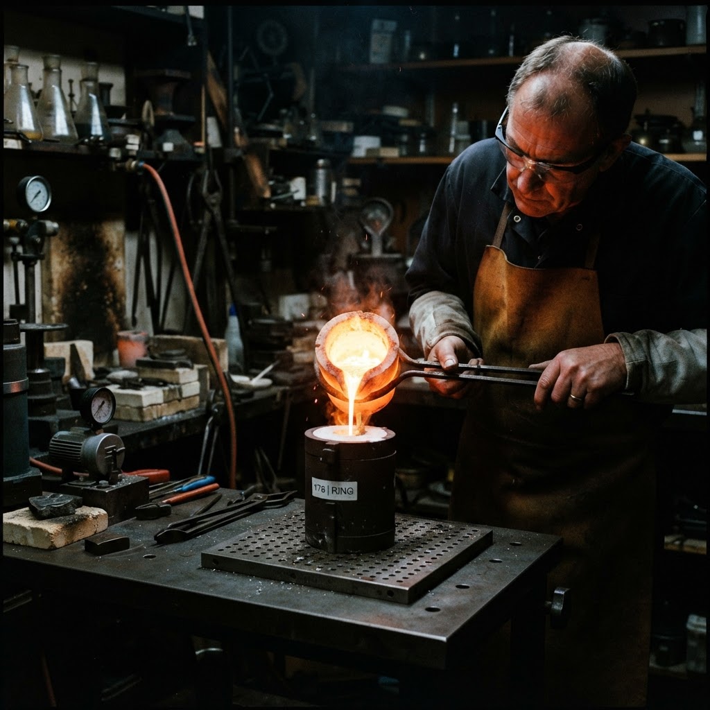 Lost-wax casting process