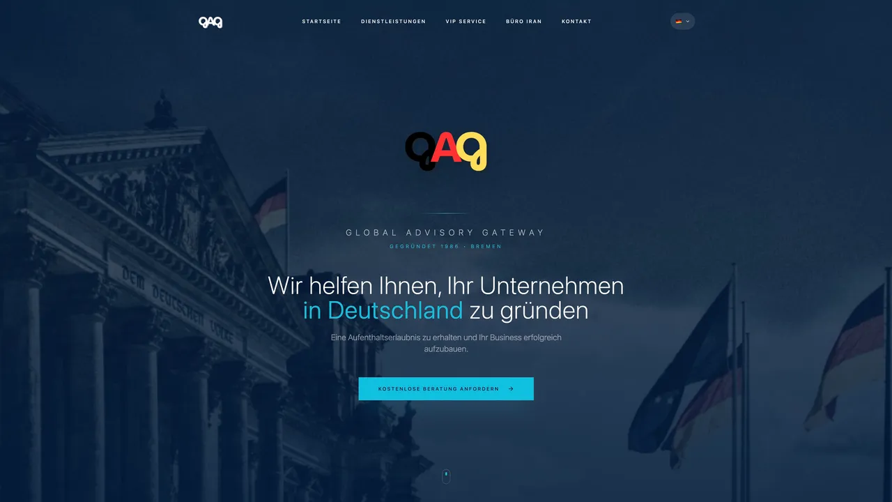 Professional Website template preview
