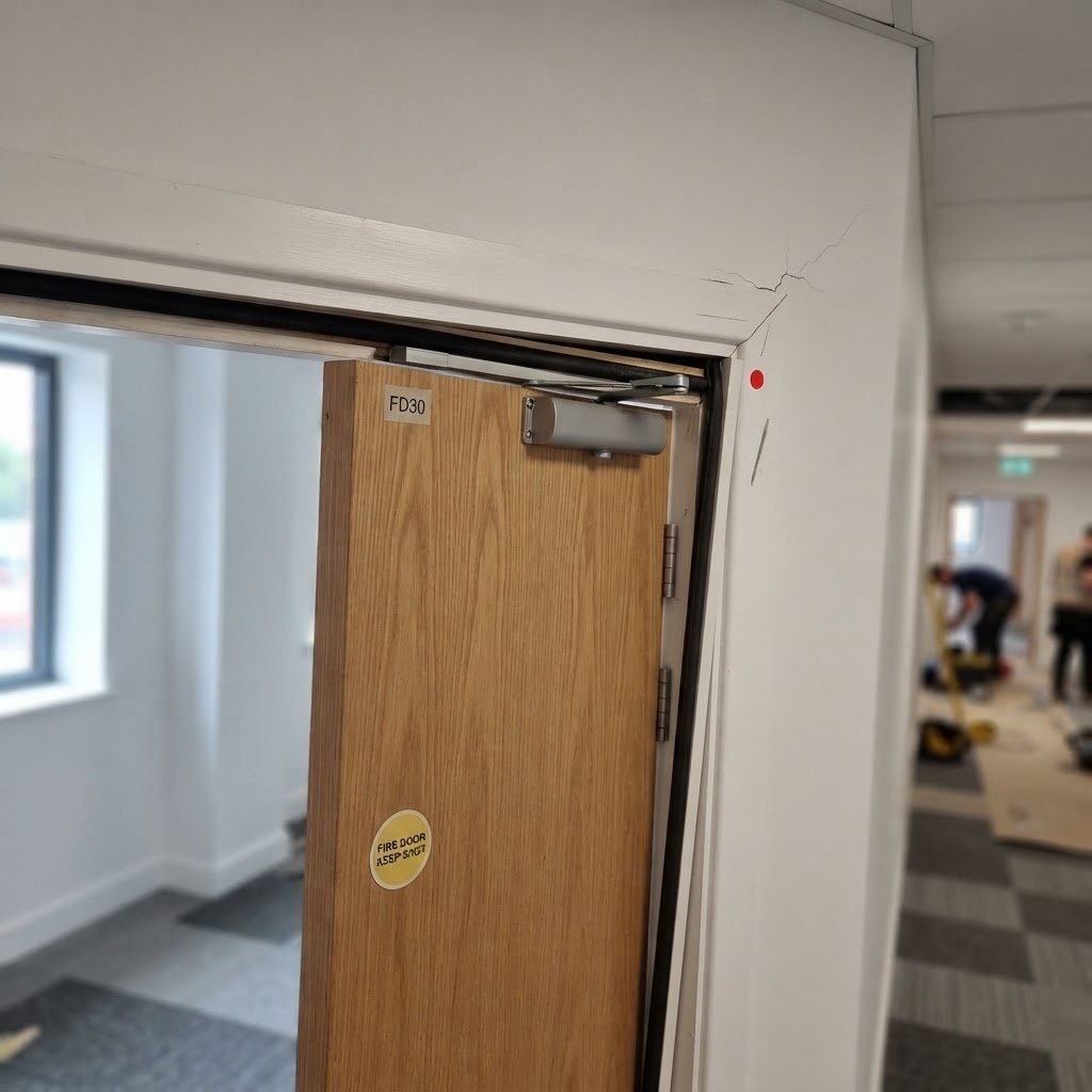 Fire Door Compliance Failures Due to Settlement
