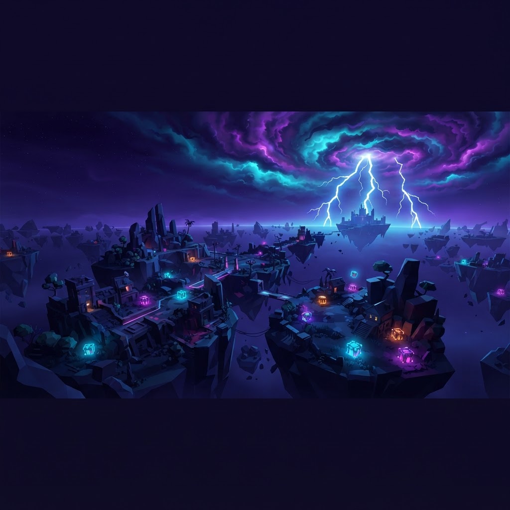 A glowing gaming world of rewards