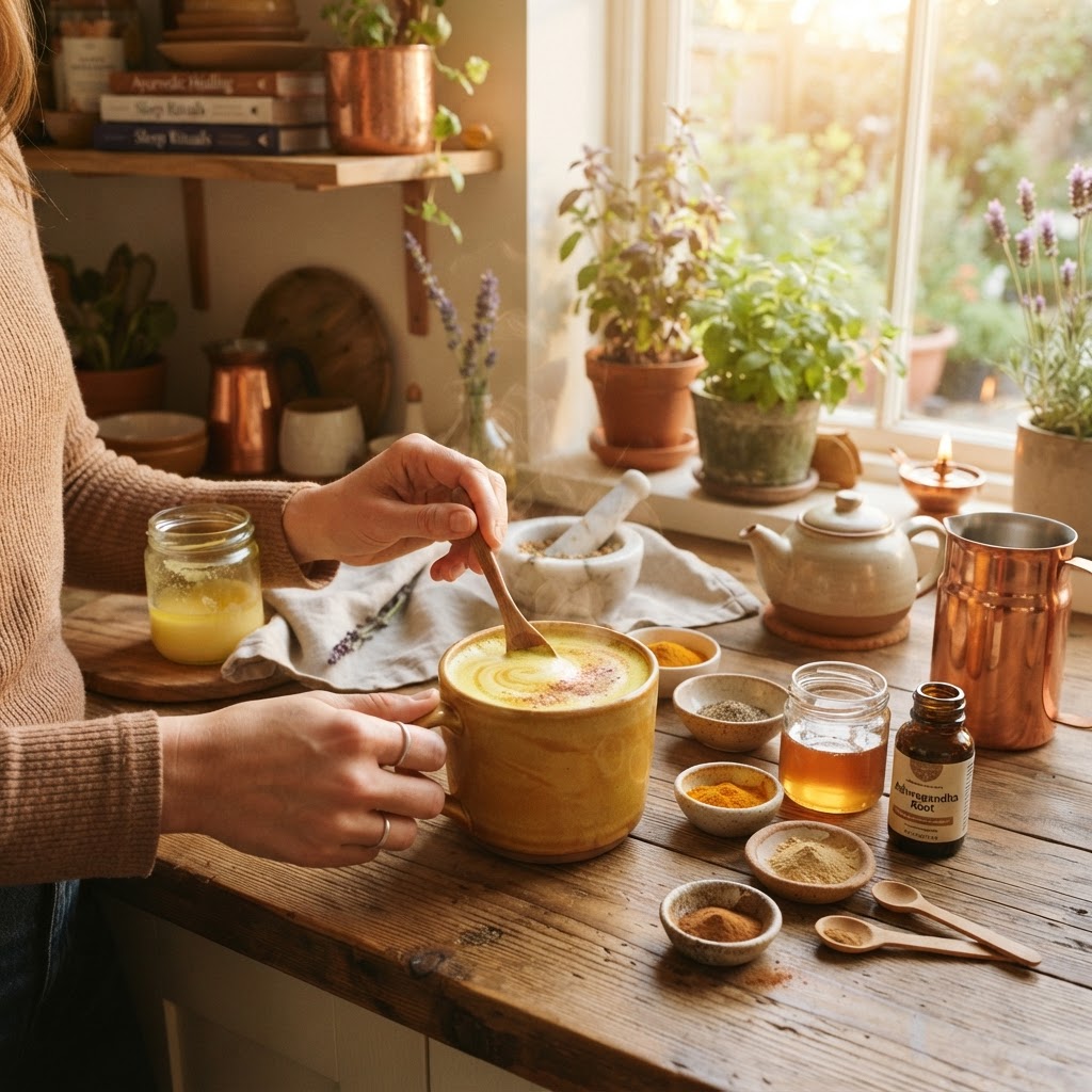 Ayurvedic Support for Restful Sleep: Traditional Herbs and Practices