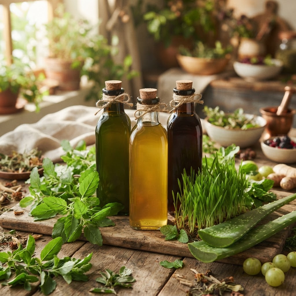 Herbal Juices - The Tradition of Ayurvedic Juices