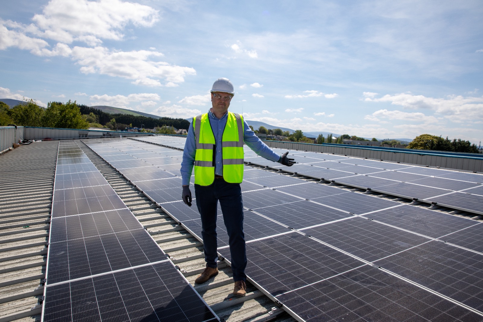 Graham on a MyPower solar installation