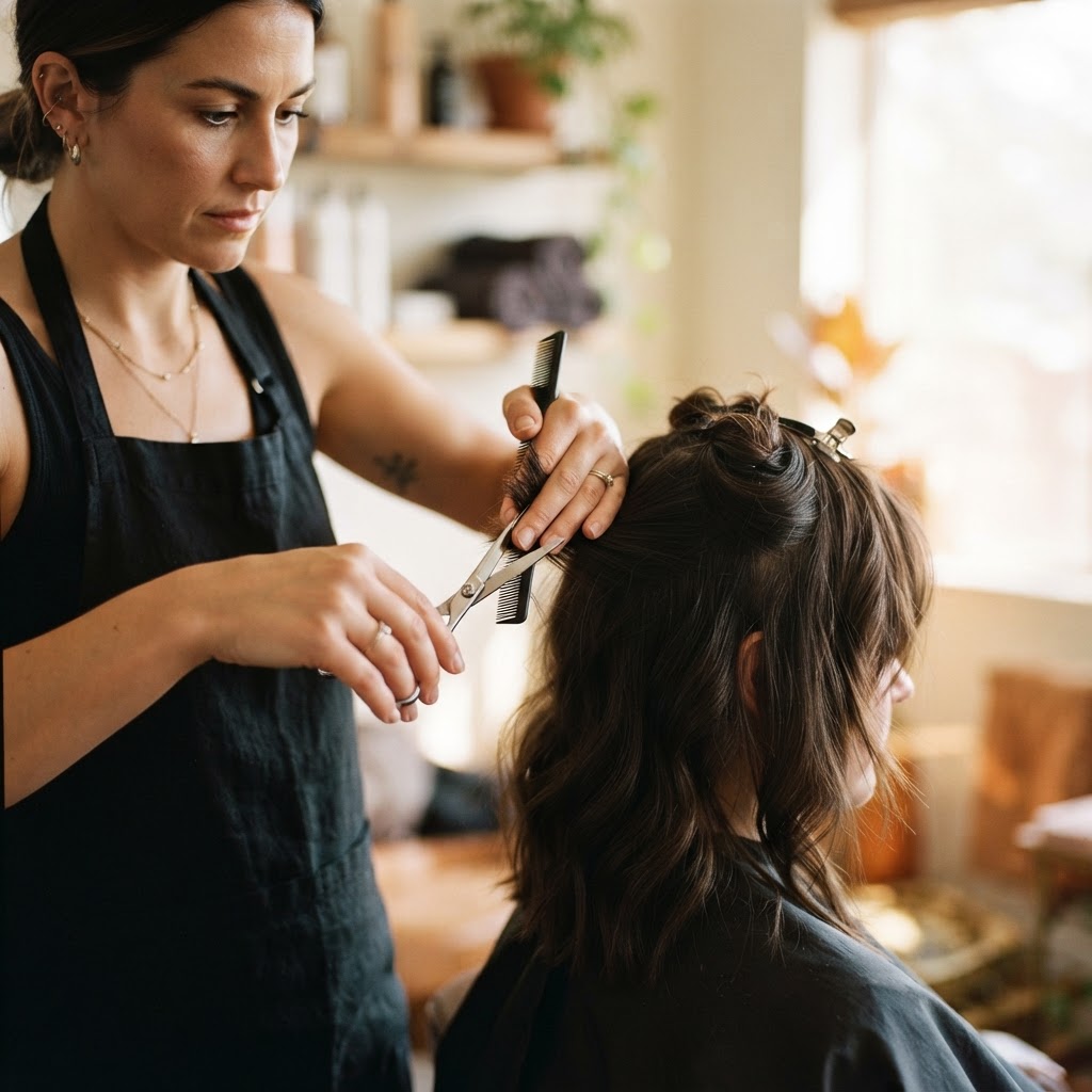 Haircut — Hair at Home Dubai at home in Dubai