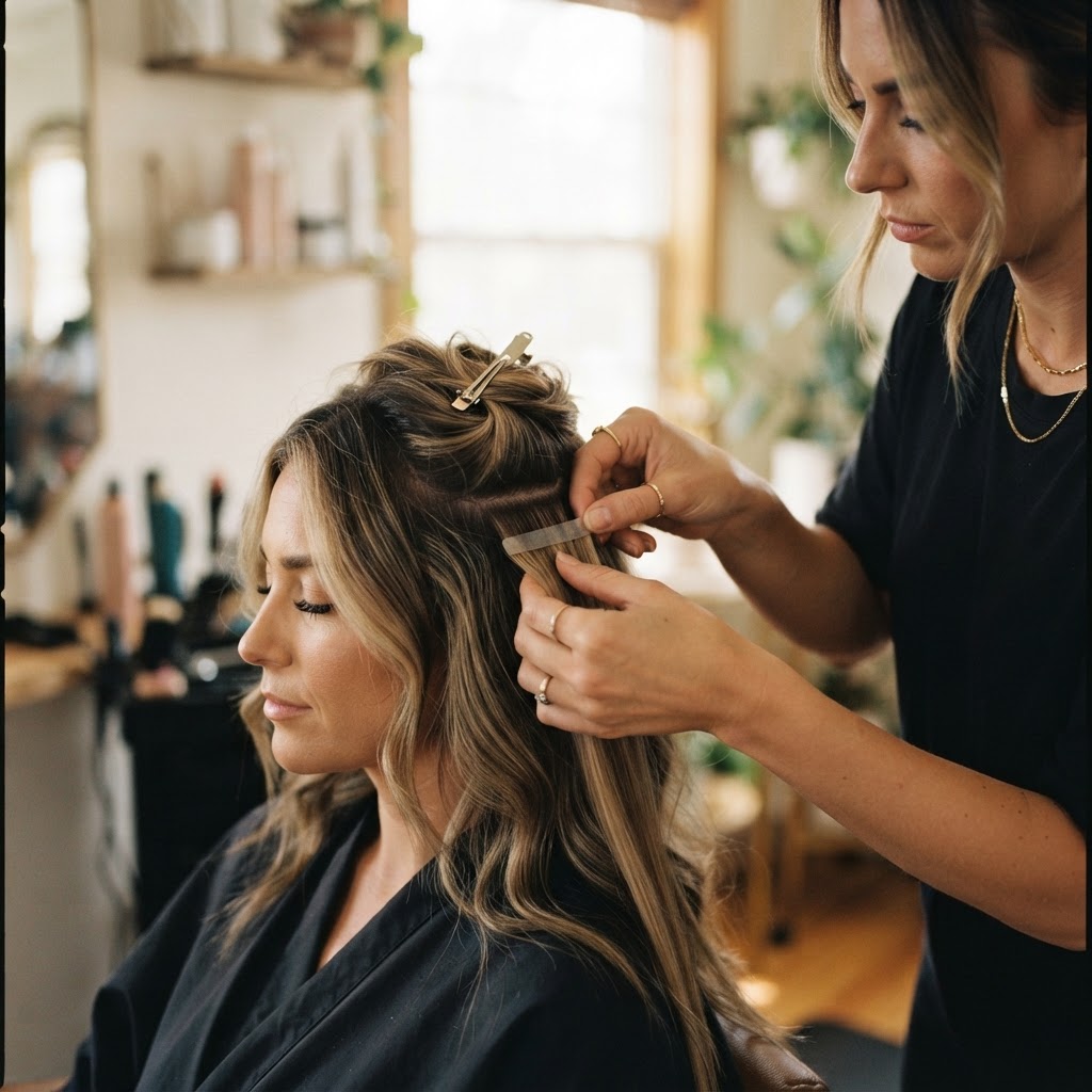 Extensions — Hair at Home Dubai at home in Dubai