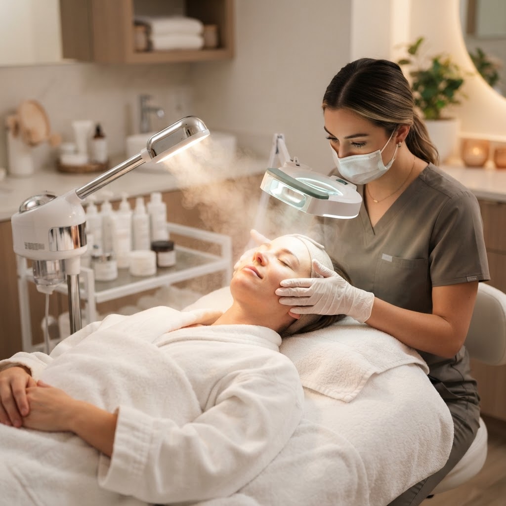 Acne Treatment — Facials & Skincare at Home at home in Dubai