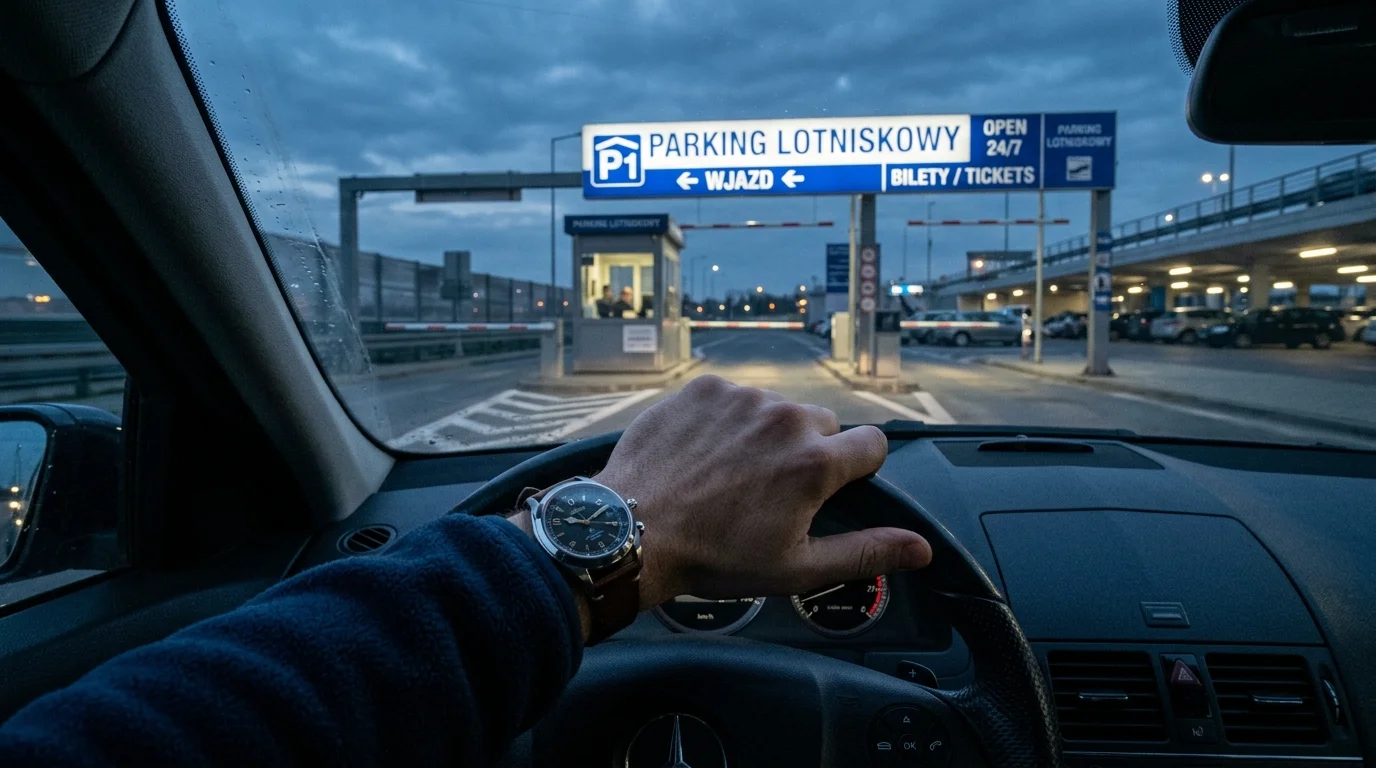 Ile czasu przed odlotem przyjechać na lotniskowy parking?