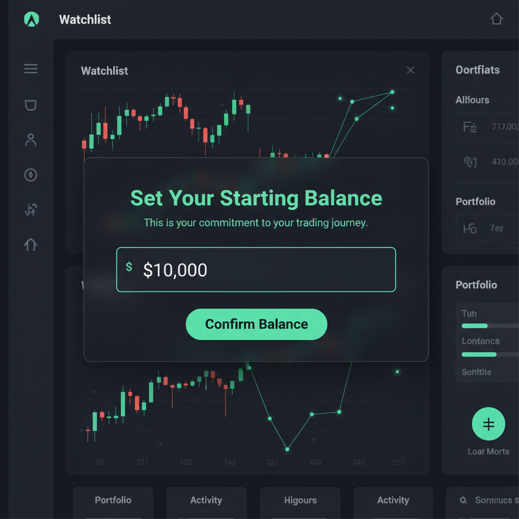 Set Starting Balance