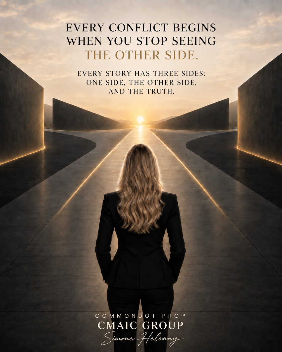 CMAIC Group — Every conflict begins when you stop seeing the other side