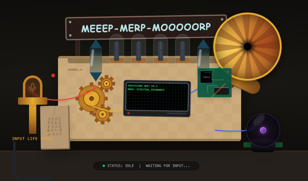 meep machine template preview
