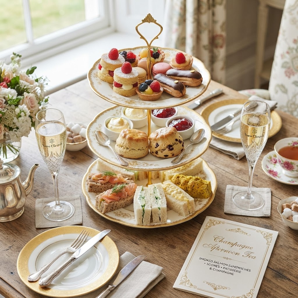 Champagne Afternoon Tea