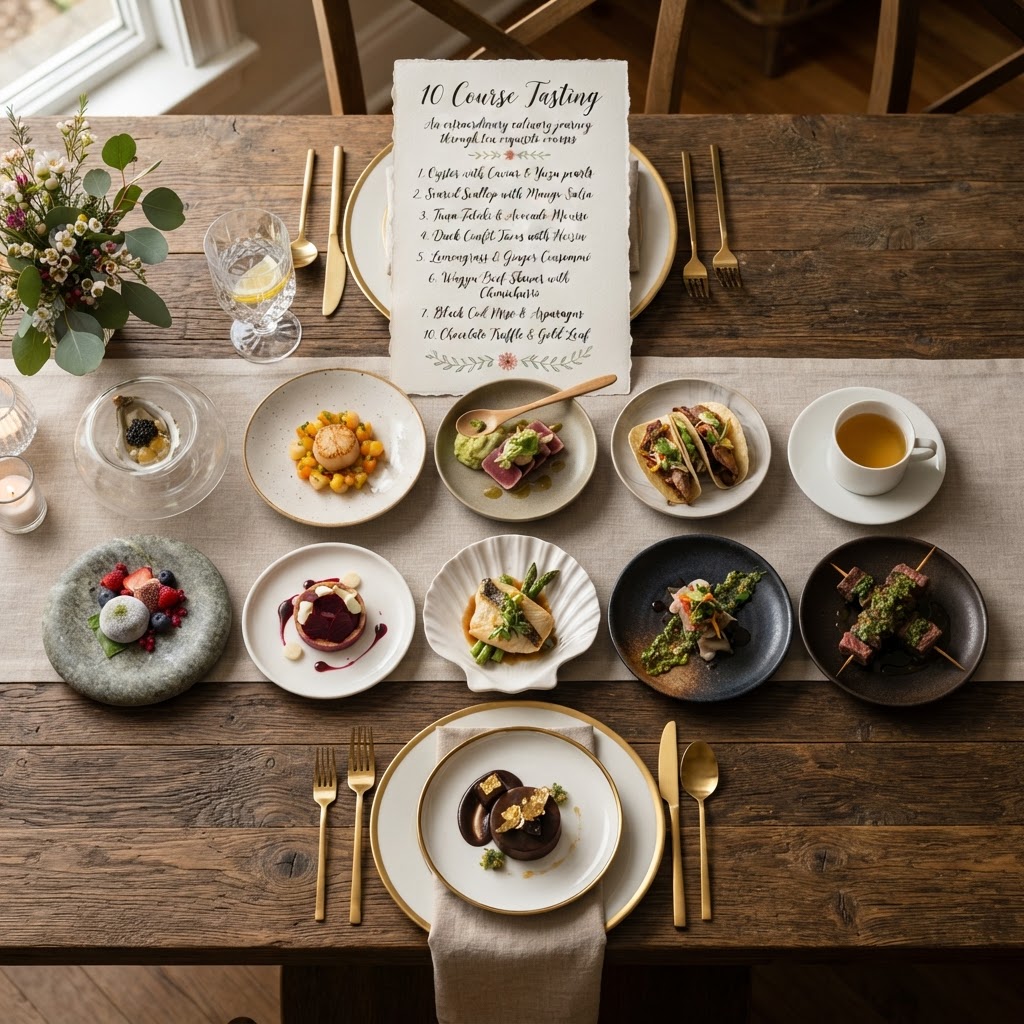 10 Course Tasting