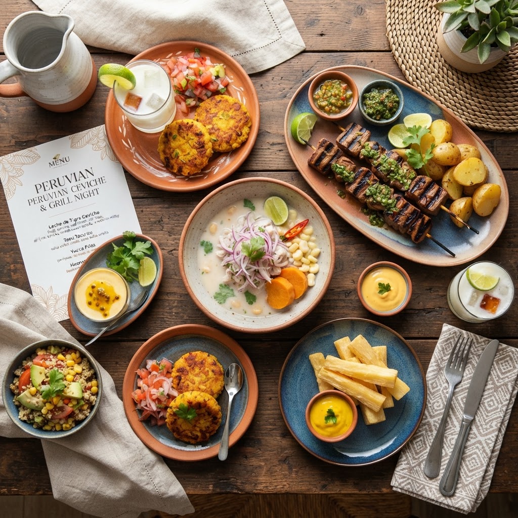 Peruvian Ceviche & Grill Night