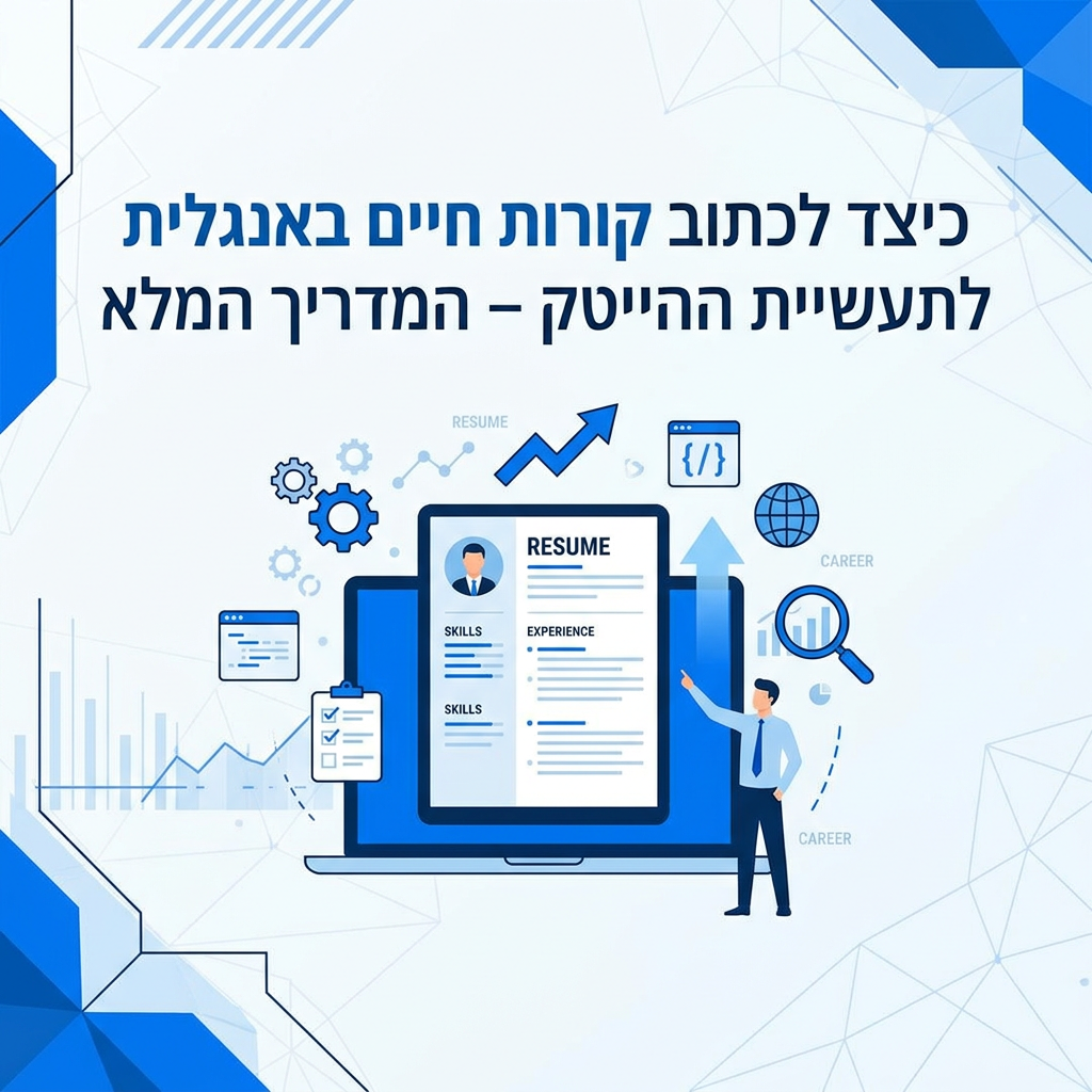 קורות חיים באנגלית להייטק