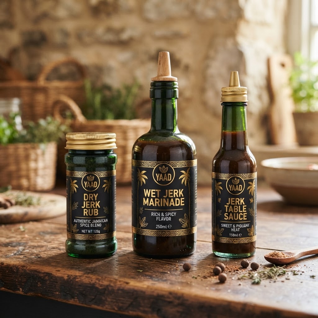 YAAD Jerk Rubs, Marinades and Table Sauces
