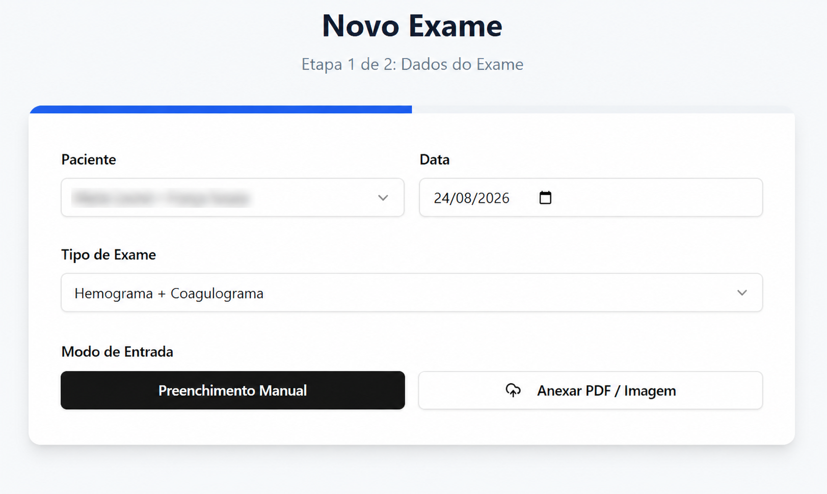 OdontoSafe - Exames