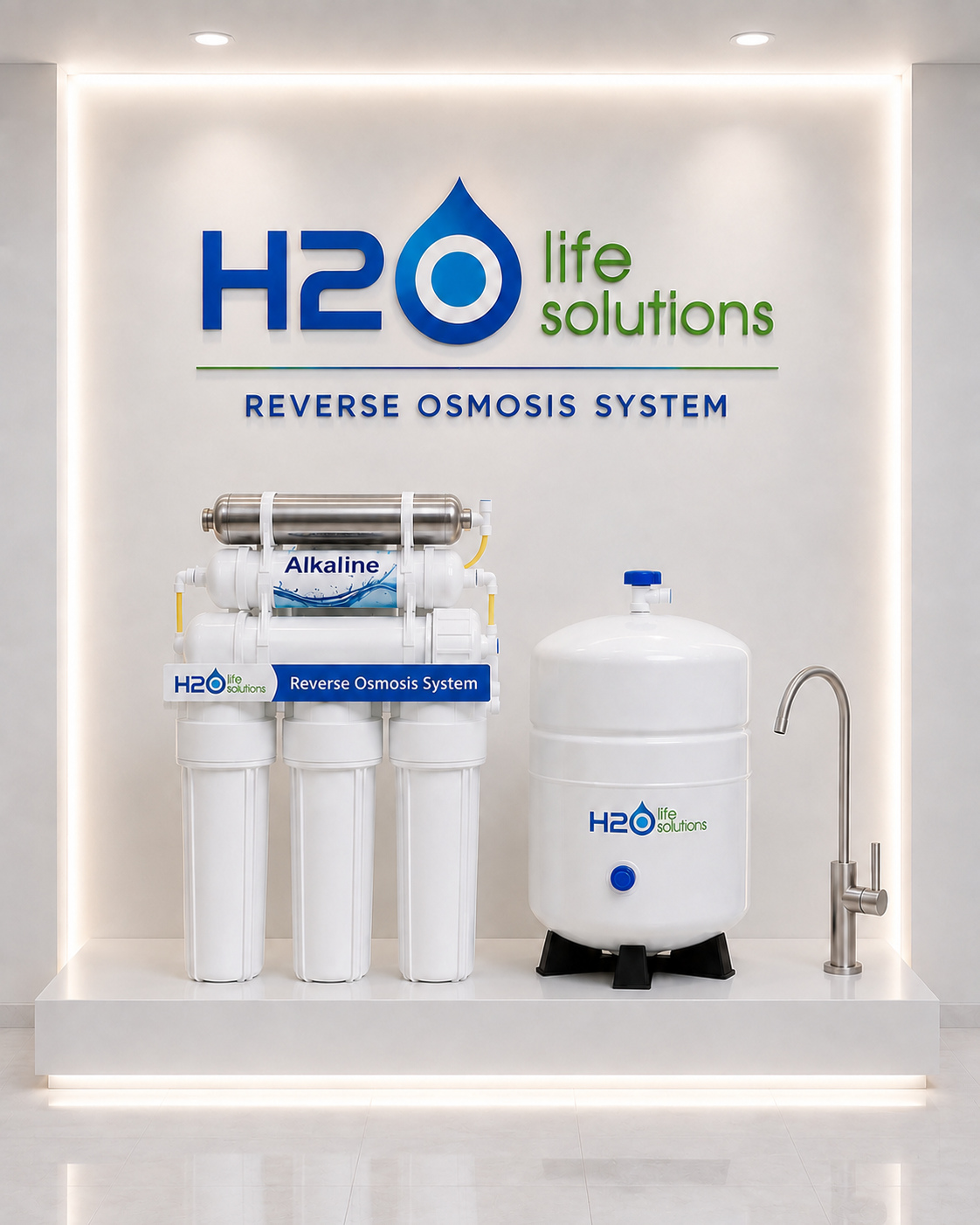 Compact Reverse Osmosis + Alkaline