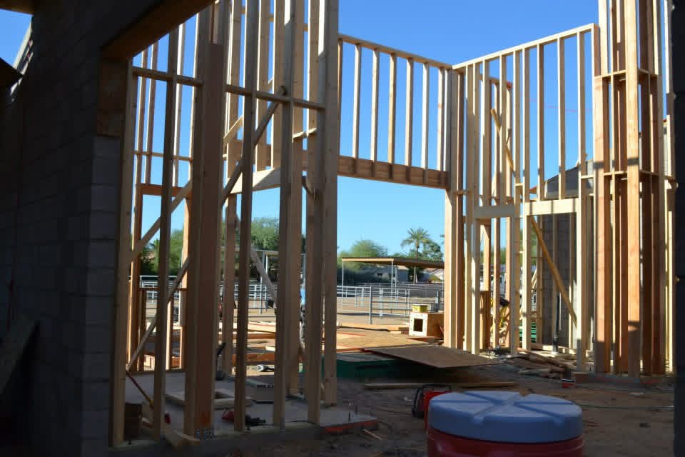 Framed entryway