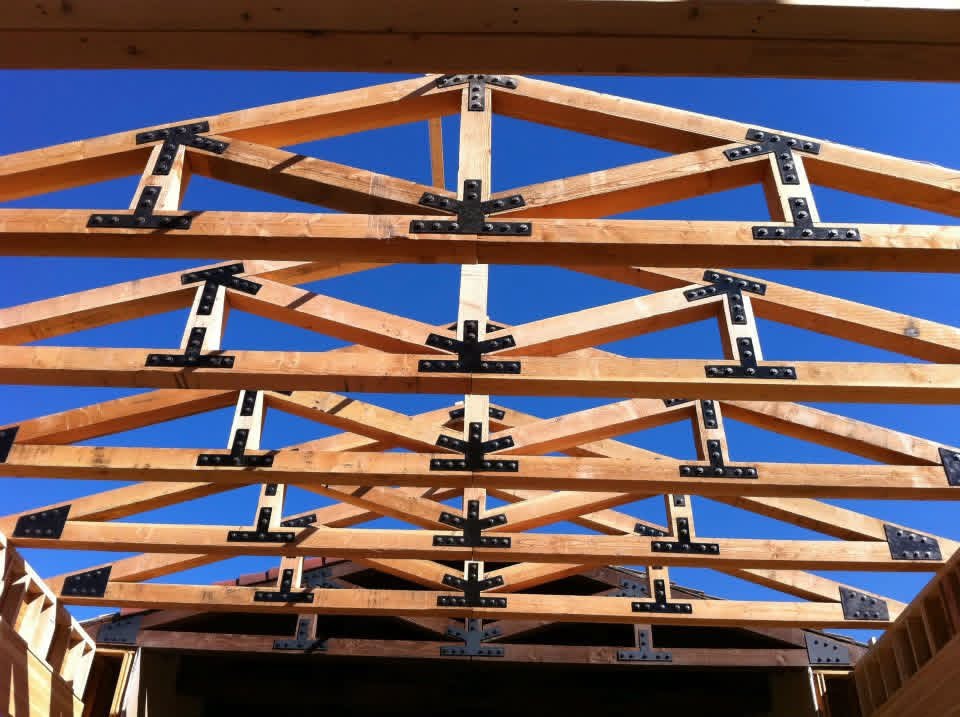 Roof truss detail